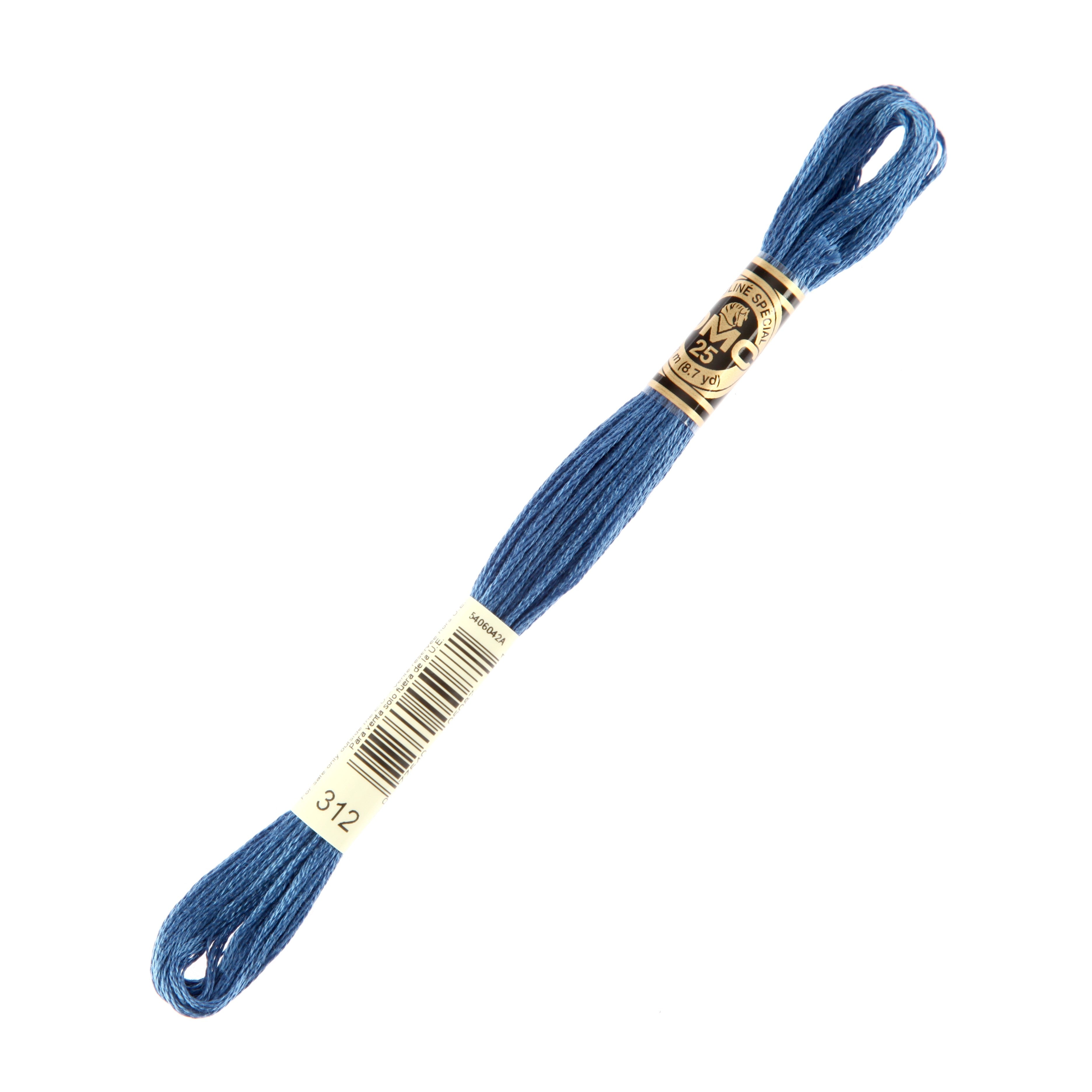 Dmc Muline Special 8 m Mavi Nakış İpliği - 312